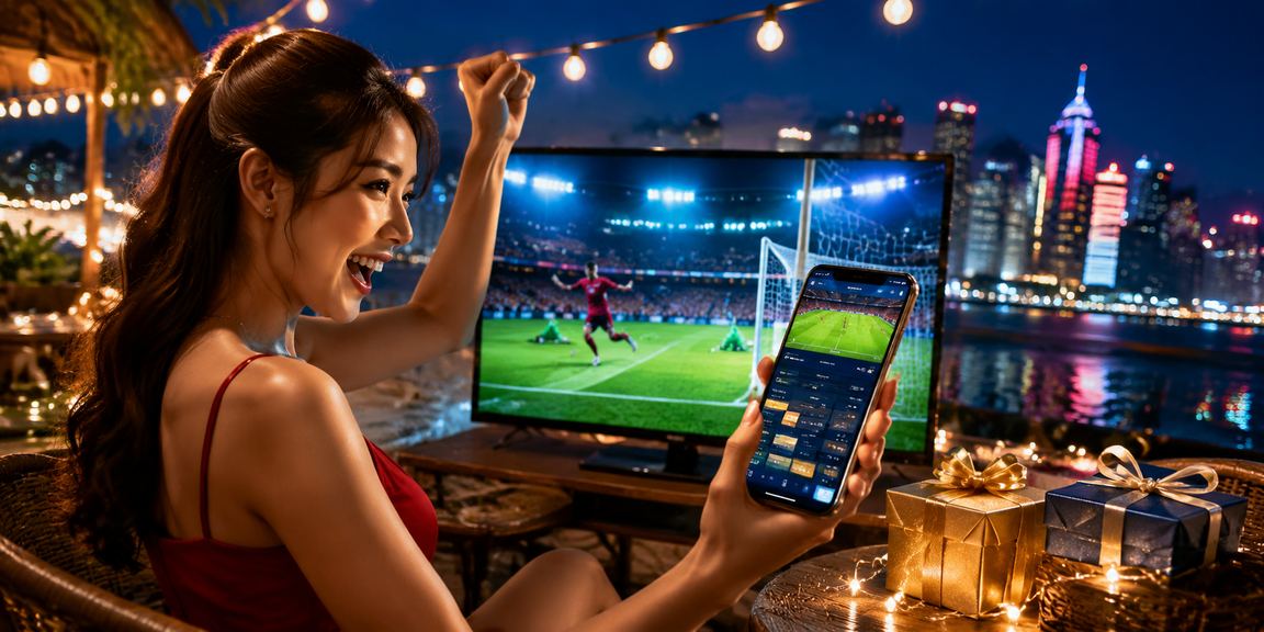 Người dùng Việt Nam đăng ký cá cược thể thao trực tuyến trên bãi biển