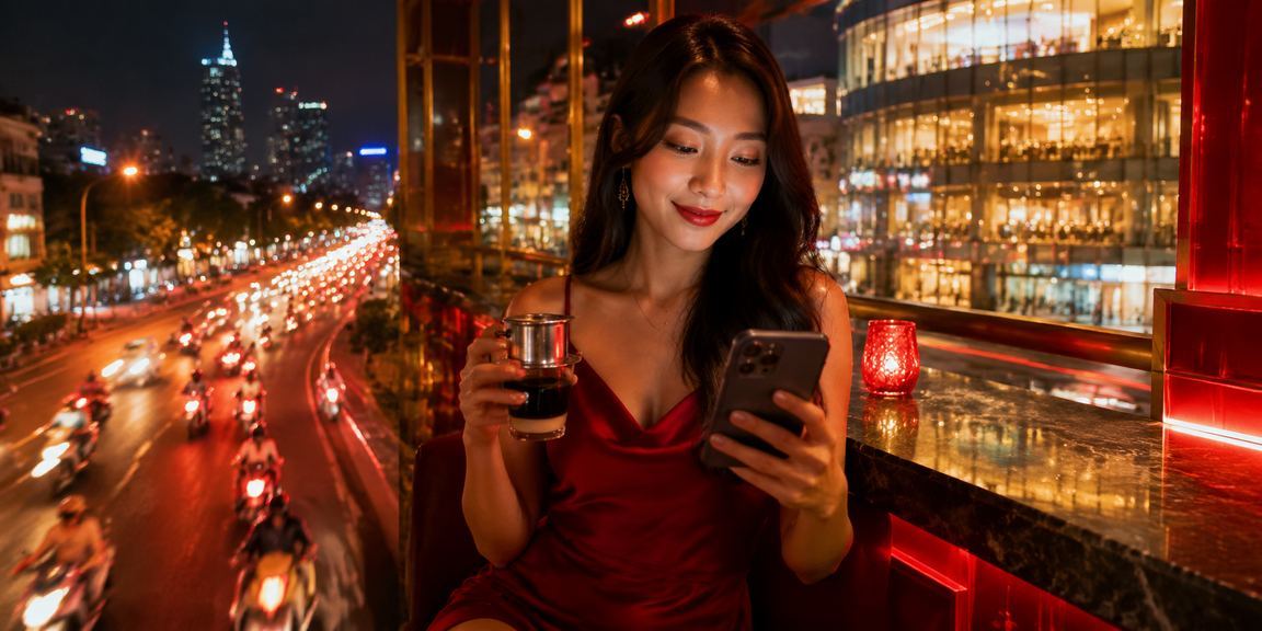 Người dùng tại Thành phố Hồ Chí Minh truy cập nền tảng cá cược thể thao trực tuyến