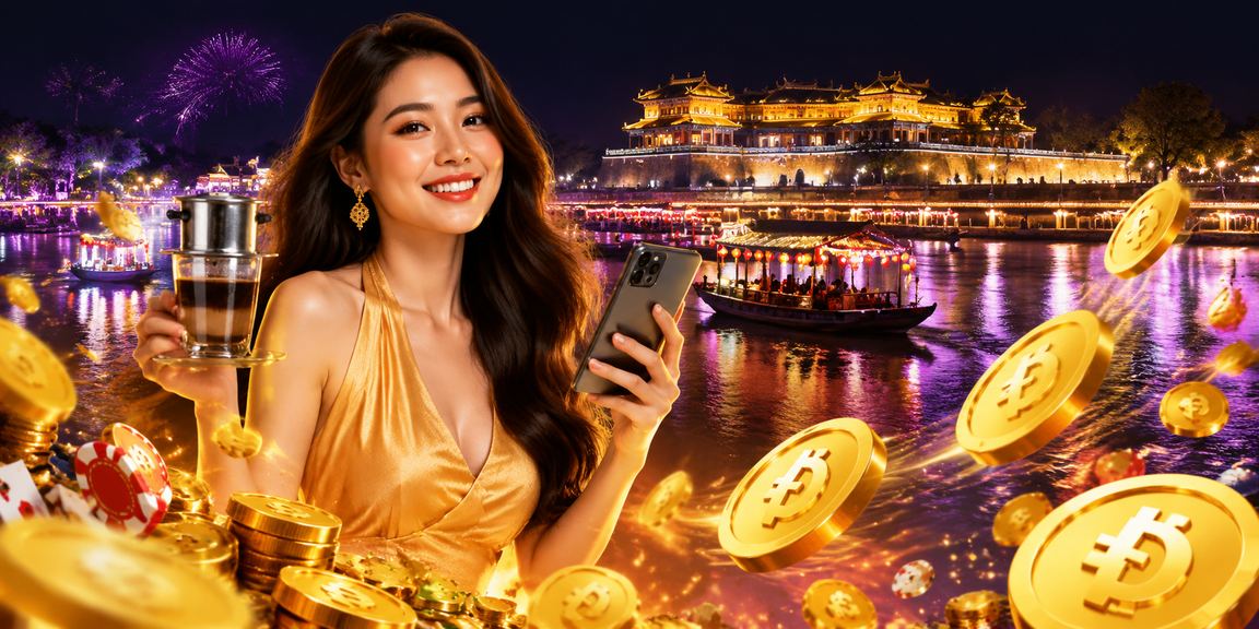 Khách hàng tại quán cà phê Huế dùng điện thoại phân tích kèo và xem trực tiếp trận đấu